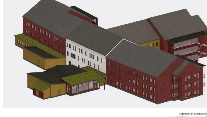 Så här ska det nya boendet se ut. 