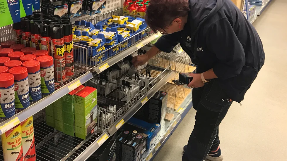 På Woodys finns det fortfarande musfällor. "Men utgången är stor", berättar Marie Persson.