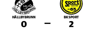 Segerraden förlängd för BK Sport - besegrade Hällbybrunn