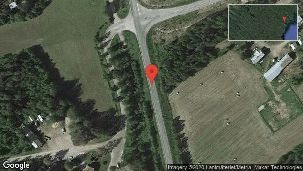 Stopp på väg 573 på grund av olycka med flera fordon