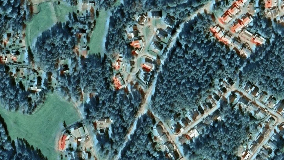 Området kring Jg Fredlunds Väg 11
