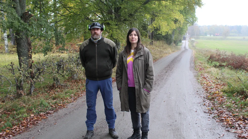 Erik Westlind och Alice Lewy är oroliga för att deras boende kommer att förändras om vindparken blir verklighet.