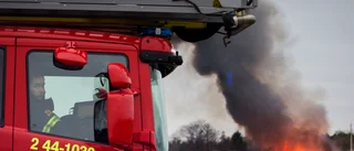 Villa i Rone totalförstörd i brand