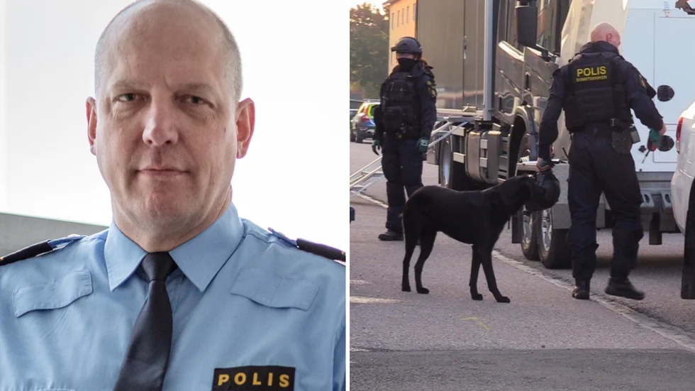 Nationella bombskyddet har lämnat Gränby men polisens arbete fortsätter. Jonas Eronen, presstalesperson på polisregion Mitt, uppger att man utreder en rad olika spår.
