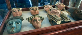Egyptiskt storfynd av forntida sarkofager