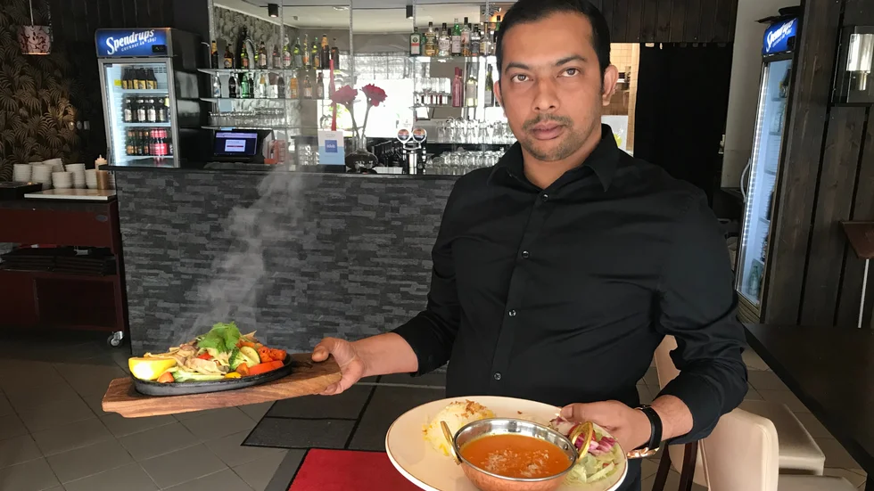 Sayed Chowdhury är restaurangchef på Basmati i Eskilstuna. 