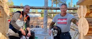 Timring tar form på Borgaruddens camping