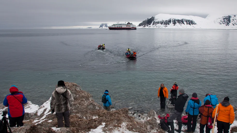 Norge skärper reglerna för kryssningar till Svalbard. Arkivbild.