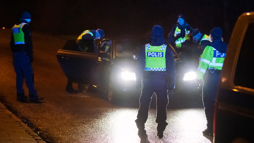2019 fanns det 177 färre poliser i yttre tjänst jämfört med 2015. Arkivbild.