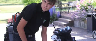 Nu får Pontus spela mot Europatourgolfarna