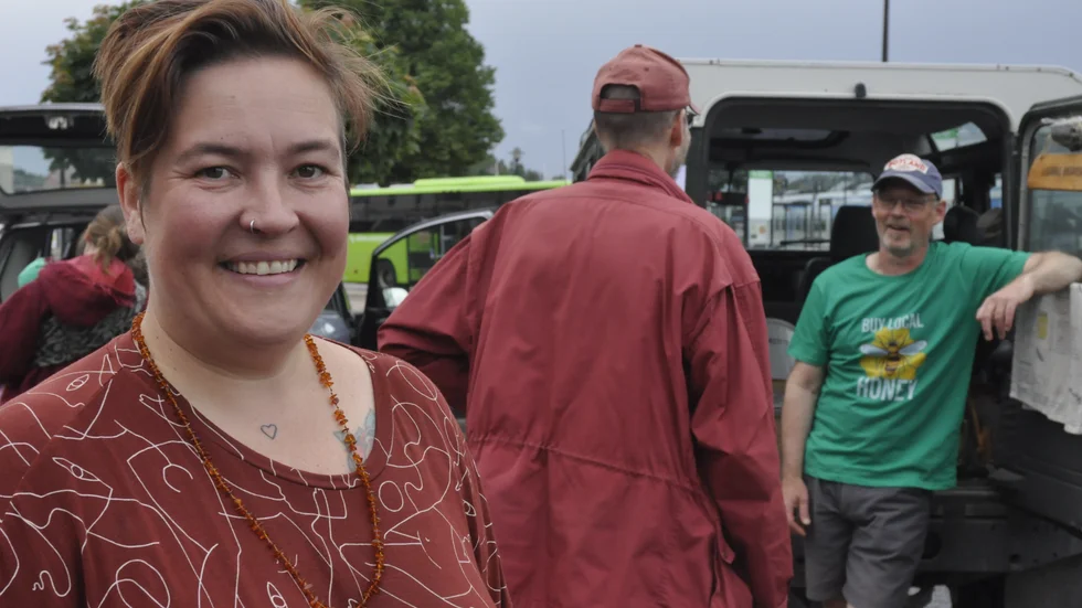 Karolina Lindström grundade reko-ringen efter ett förslag från en lokalbo.