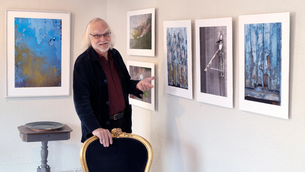Motalafotografen Leif O Pehrson är just nu aktuell med utställningen "Upptäckter" på Galleri Penseln och Järnet i Vadstena.