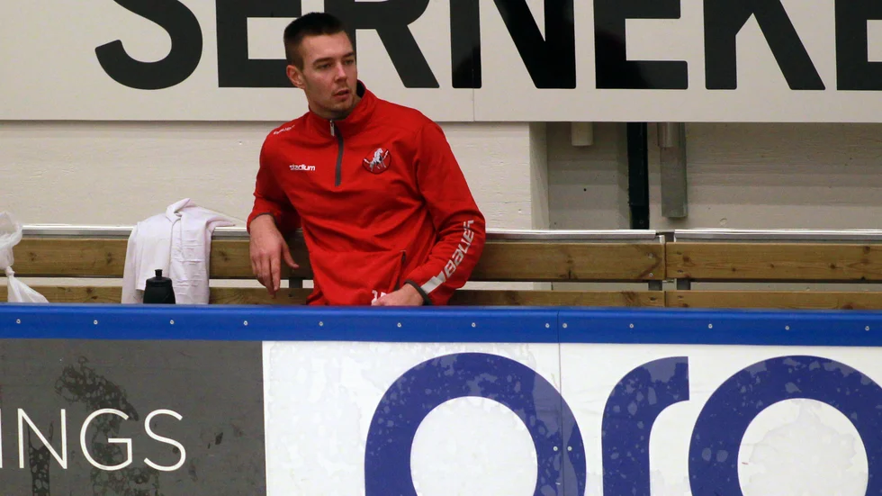 Patrick Blomberg var skadefri senast, men vilade ändå mot Västerås.