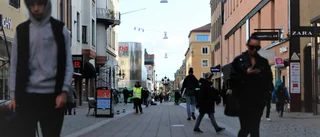 Allt färre rör sig i stan – nära vårens bottennivåer