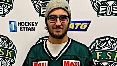 Alexander Gyld, ansvarig för E-sporten i ESK Hockey.