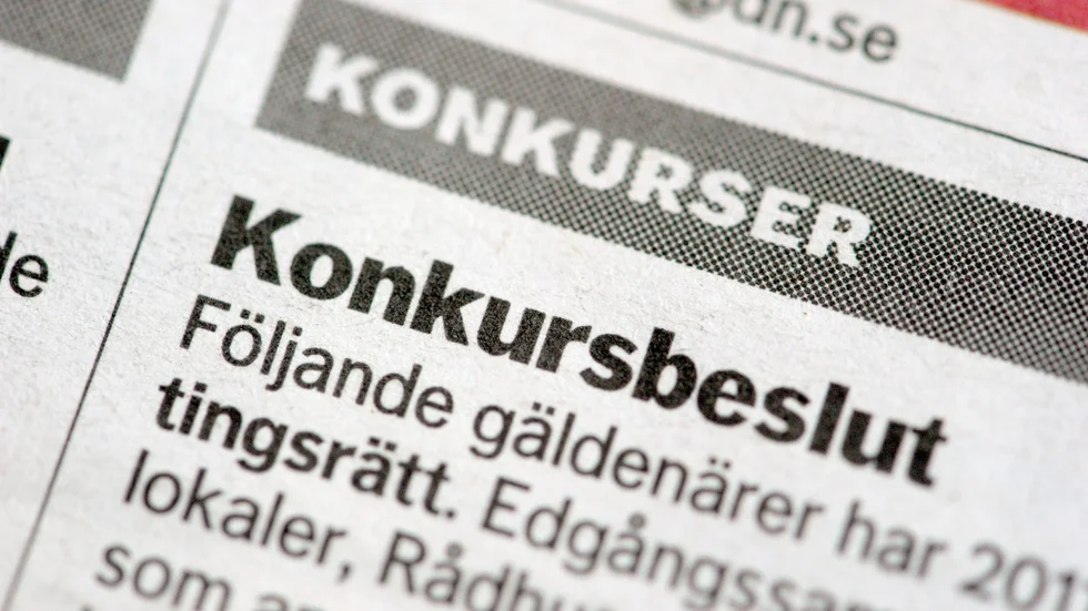 Antalet konkurser fortsätter att vara på en låg nivå i Uppsala län. Totalt handlade det om 12 stycken under oktober. Samma månad förra året var det 18.