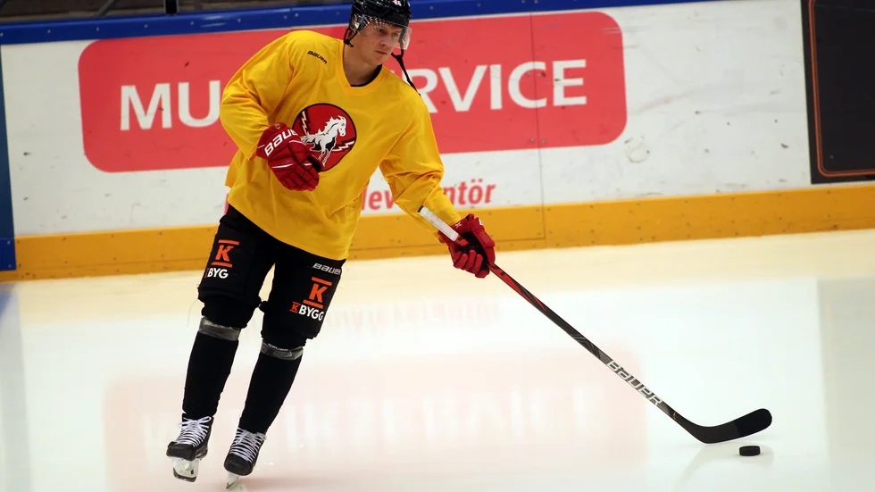 David Åslin gjorde tio poäng på 36 matcher förra säsongen.