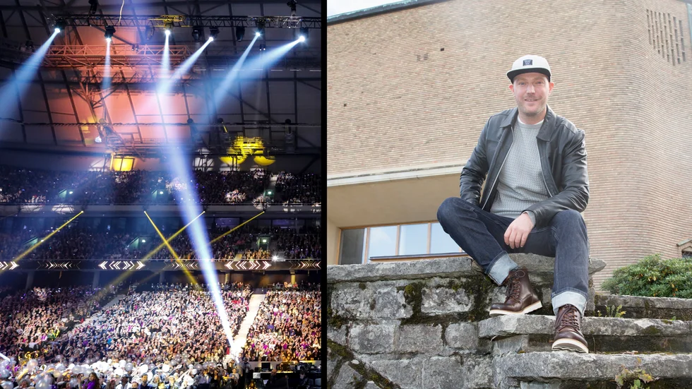 Katrineholmaren Micke Mårtensson står bakom manuset i årets upplaga av Melodifestivalen. 