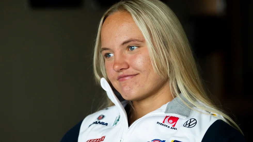 Linn Svahn kan tävla vidare i Tour de Ski sedan PCR-testet visat att hon inte har smittats av covid-19. Arkivbild.