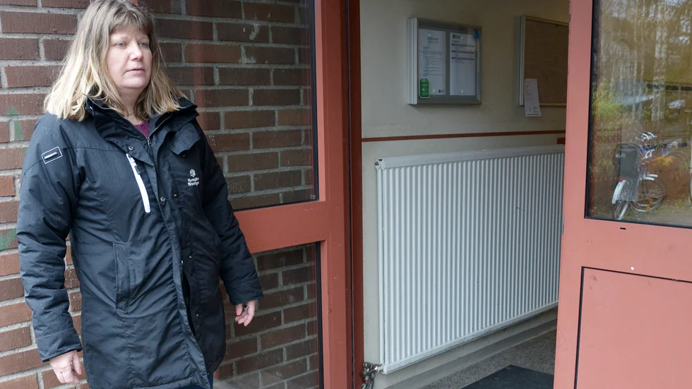 Irene Johansson, verksamhetsutvecklare på Hyresgästföreningen i bland annat Västervik, tycker att dörrknackning är det bästa sättet att värva medlemmar på.