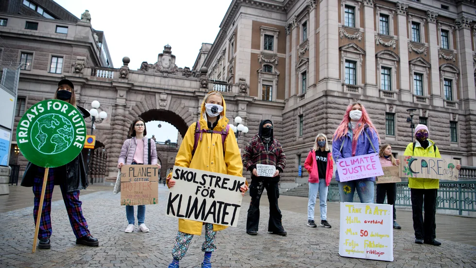 "När vi tittar på resultatet av skolvalet och på förstagångsväljarnas val så har den yngre generationen inte alls röstat grönt", skriver krönikören.