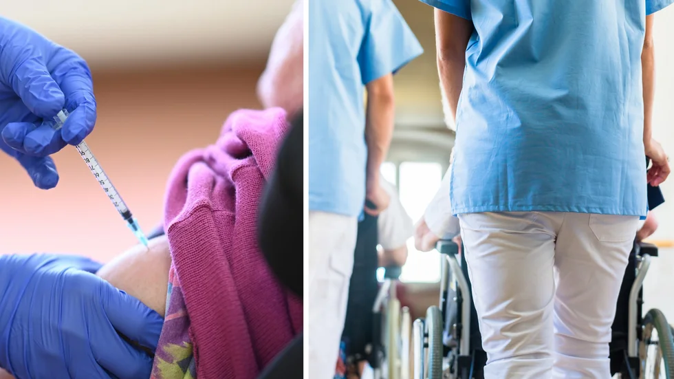 Det är upprört bland personal på ett äldreboende i Eskilstuna sedan en enhetschef vaccinerats före de patientnära medarbetarna.