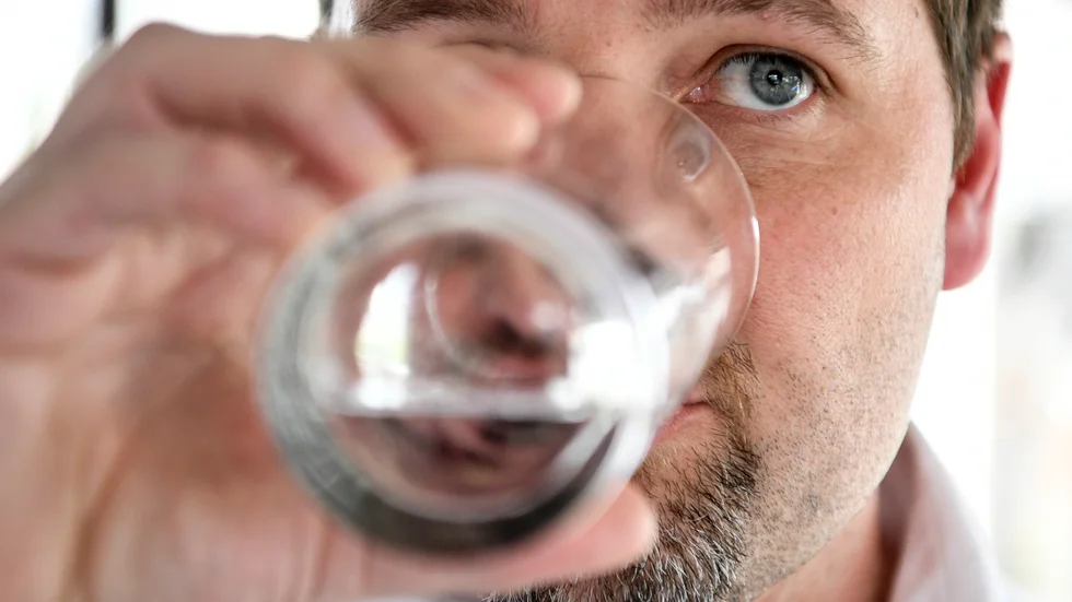 Herman Afzelius, ordförande PFAS-föreningen i Kallinge. Tillsammans med runt 160 andra invånare i Ronneby kommun har han stämt det kommunala vatten- och avloppsbolaget för att ha levererat förgiftat dricksvatten i årtionden. Arkivbild.