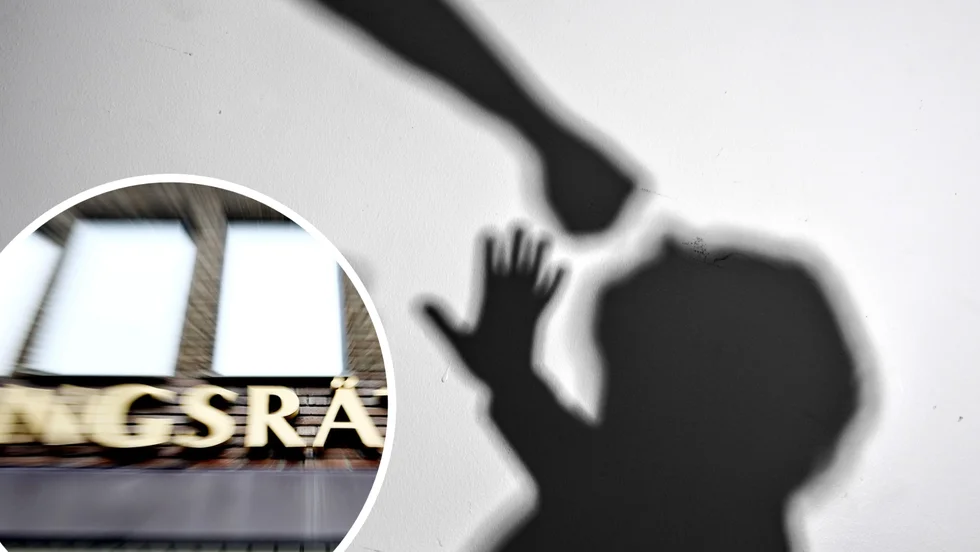 Eskilstuna tingsrätt dömer en man till fängelse. Han slog en man med knytnävar i ansiktet på krogen. (Bilden är arrangerad)