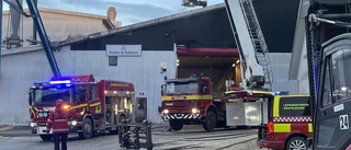 Brand på Stenvalls Trä i Sikfors