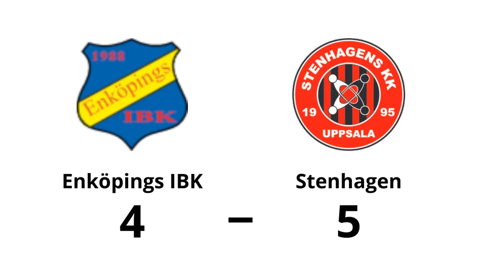 Enköpings IBK förlorade mot Stenhagens KK