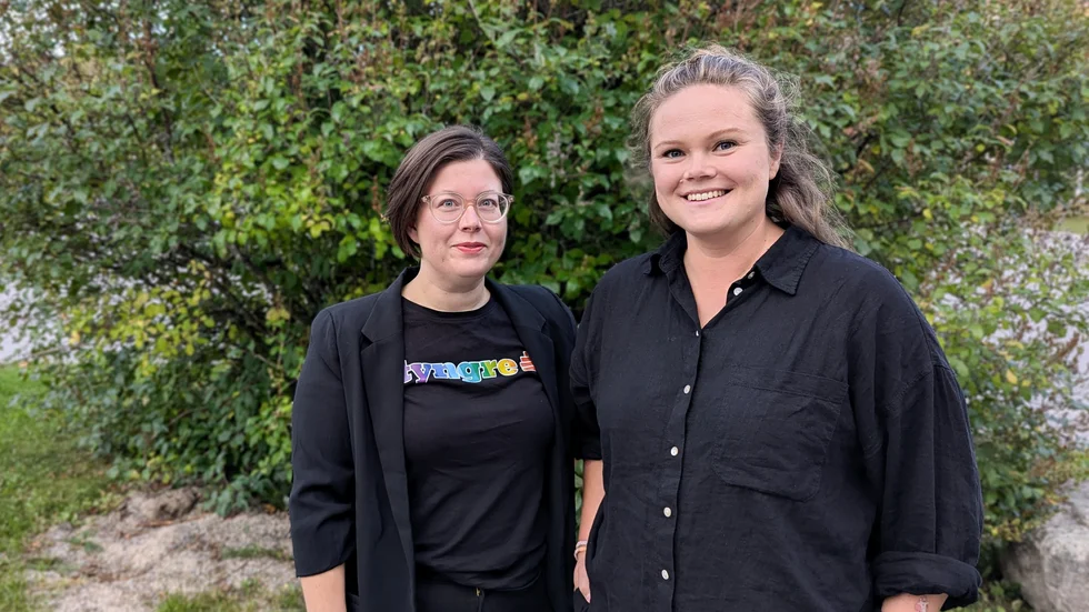 Ordförande Elisabeth Qvarnström är glad att kunna välkomna Amanda Lundberg Eriksson som ny verksamhetsutvecklare på Kvinnojouren Lillasyster.