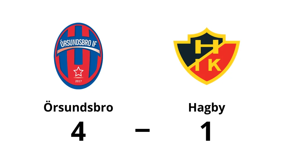 Örsundsbro IF vann mot Hagby