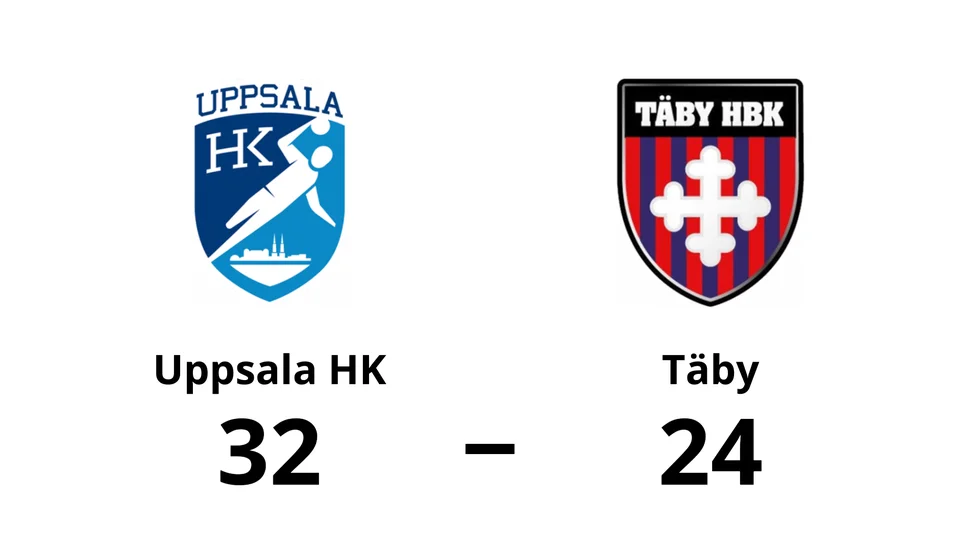 Uppsala HK vann mot Täby HBK