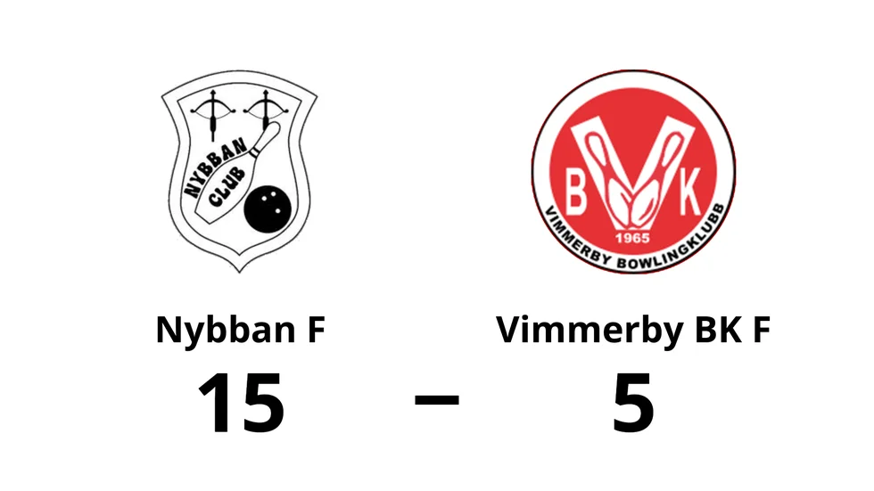 Nybban BC F vann mot Vimmerby BK F