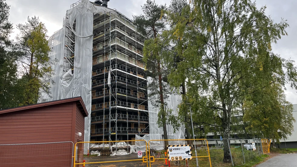 Huset på Kallkällan brann sommaren 2022