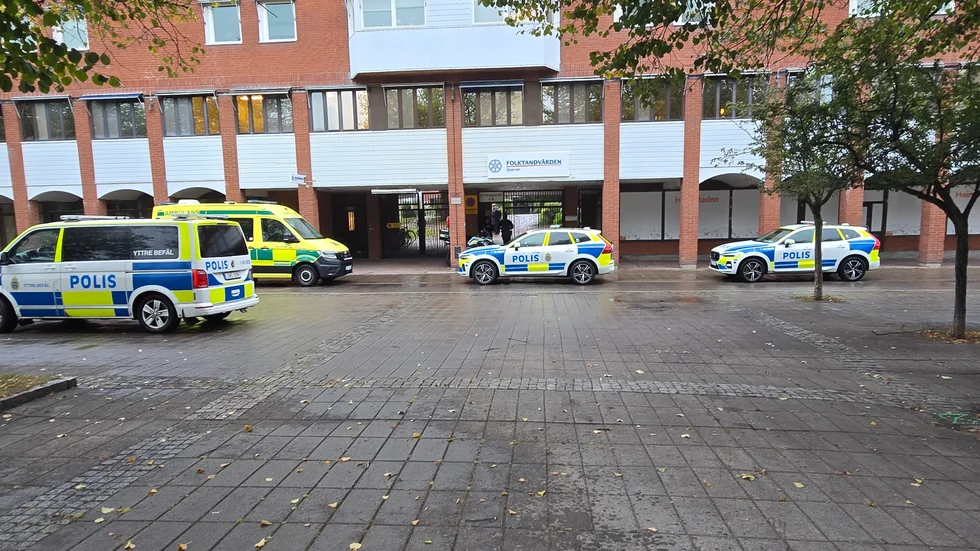 Larmet gick om en misshandel i närheten av Stortorget på torsdagseftermiddagen.