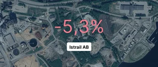 Intäkterna ner för Istrail AB 