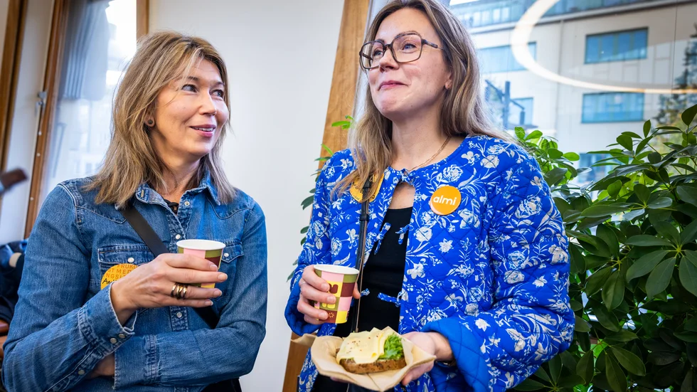 Anette Mårtensson, LF Norrbotten och Anna Mörtberg, Almi var på plats. 