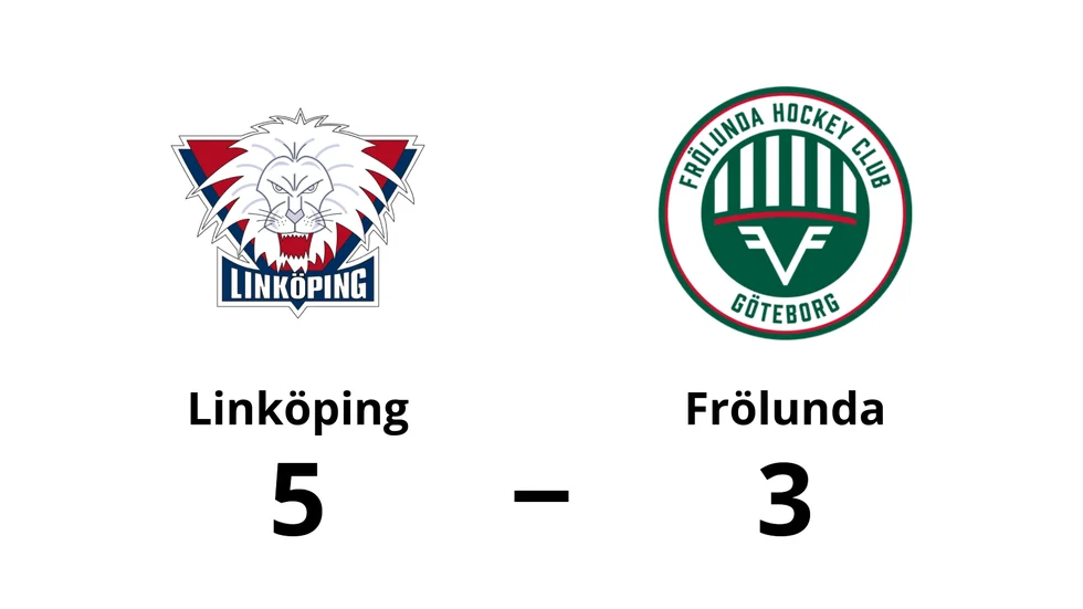 Linköpings HC - NB vann mot Frölunda