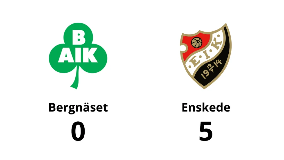 Bergnäset förlorade mot Enskede IK