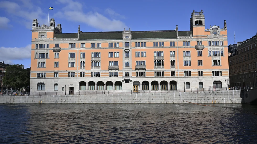 Rosenbad i Stockholm, där regeringen sitter. Arkivbild.