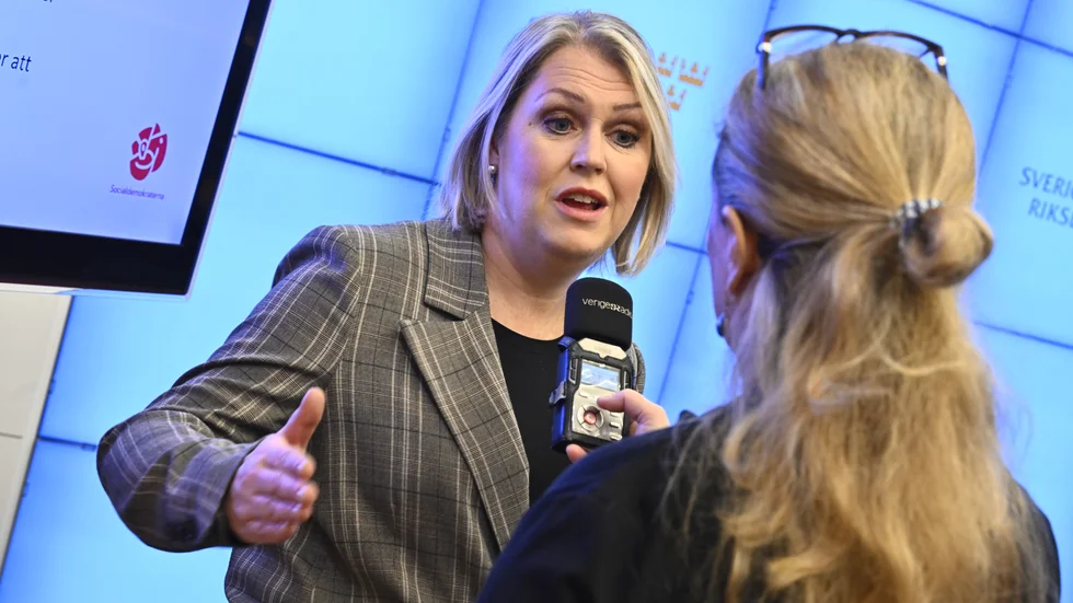 Insändarskribenten gillar inte Lena Hallengren (S) svar kring Kombilotteriet. Arkivbild