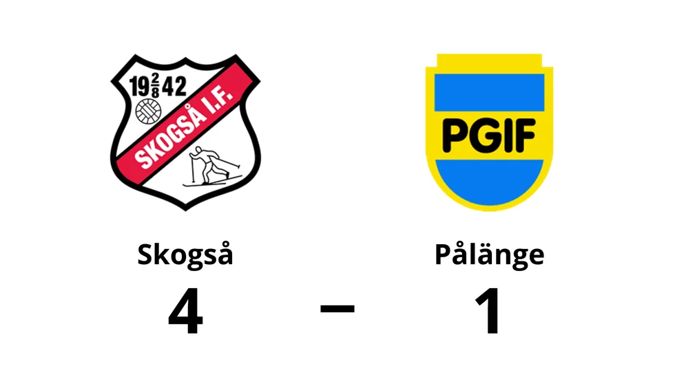 Skogså IF vann mot Pålänge GIF