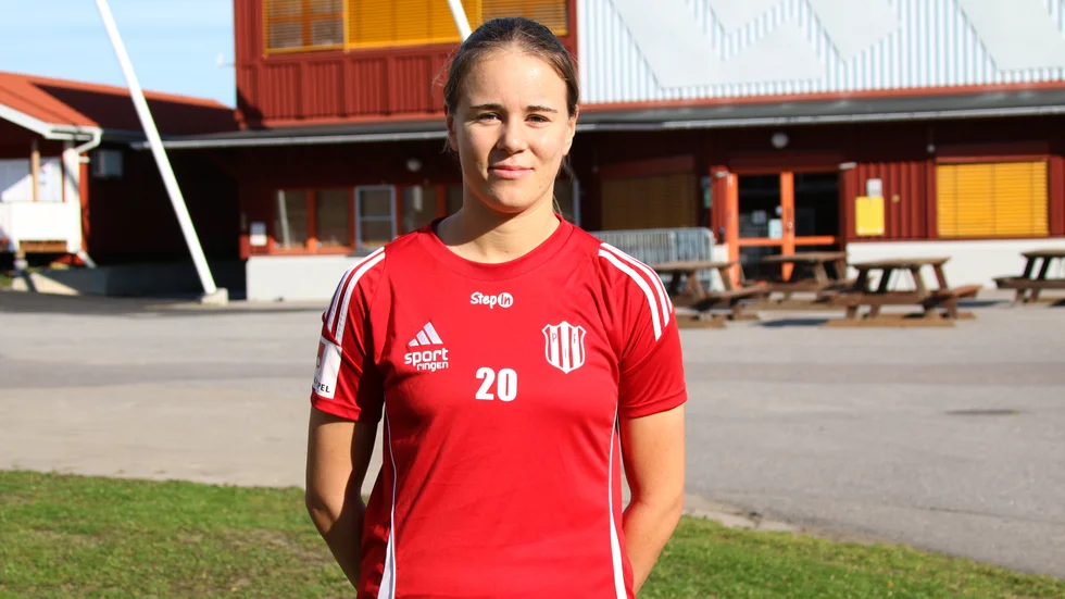Matilda Ekblom värvades till Piteå IF i april och börjar bli allt varmare i kläderna i sin nya klubb. I onsdags gjorde hon till exempel sitt första tävlingsmål i PIF-tröjan. (Arkivbild)