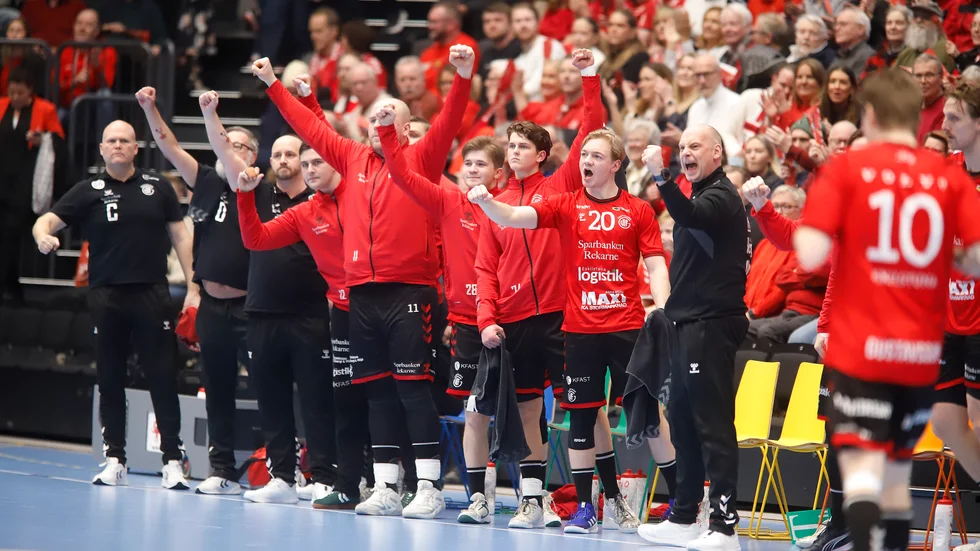 Guif tog emot Varberg i Volvo CE Arena.