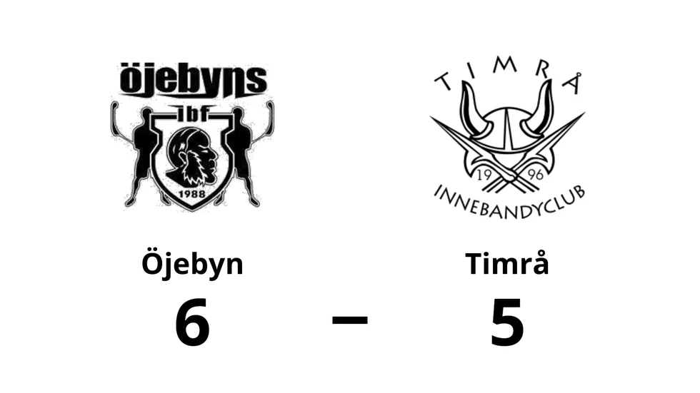 Öjebyn vann mot Timrå IBC