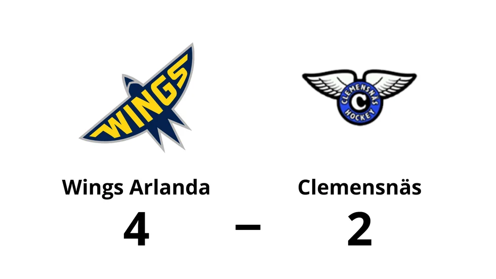 Wings HC Arlanda vann mot Clemensnäs HC