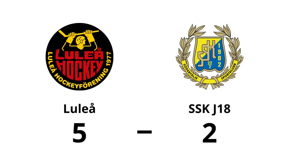 Luleå vann mot SSK J18