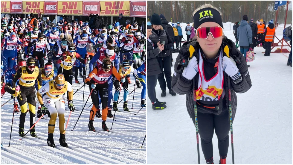 Av de lokala skidåkarna var det Stefanie Andersson från Vimmerby som var snabbast i Tjejvasan.