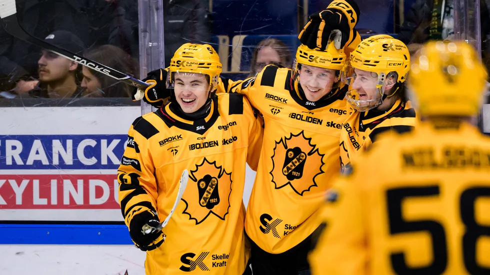 Såväl Viggo Nordlund som Ludvig Warg gjorde väldigt fina insatser mot Färjestad.